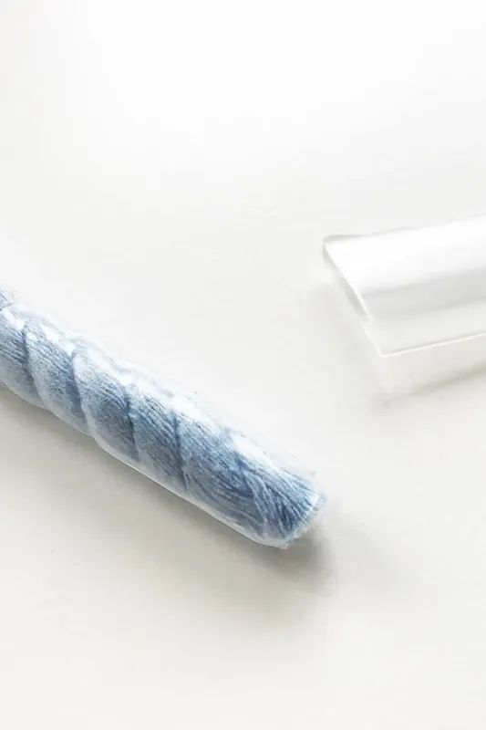 Schrumpfschlauch für Kordelenden 9,5mm Transparent 1m Ab Werk