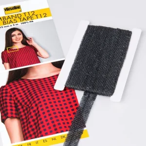 Mengenrabatt Vlieseline Formband T12 Graphit Länge 5m