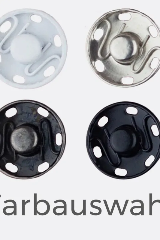 Knallerangebot Druckknöpfe annähbar 25mm 4 Stück