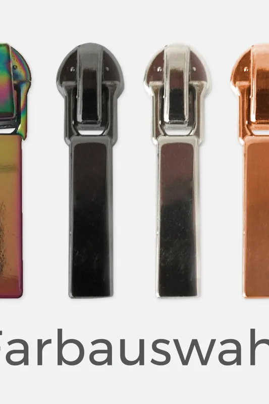 Zipper Lang für 4mm Raupe 4 Stück Letzte Chance