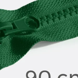 Reißverschluss teilbar 90cm Waldgrün D876 Mengenrabatt