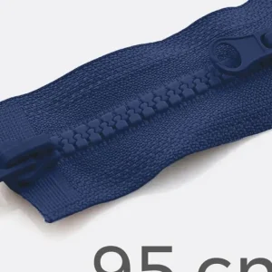 Zwei-Wege Reißverschluss 95cm Marine D40 Großhandel