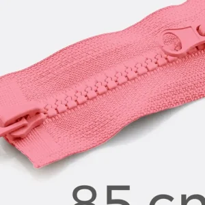 Zwei-Wege Reißverschluss 85cm Rosa D322 Versand Am Gleichen Tag