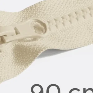 Jetzt Kaufen Reißverschluss teilbar 90cm Milchweiß D99