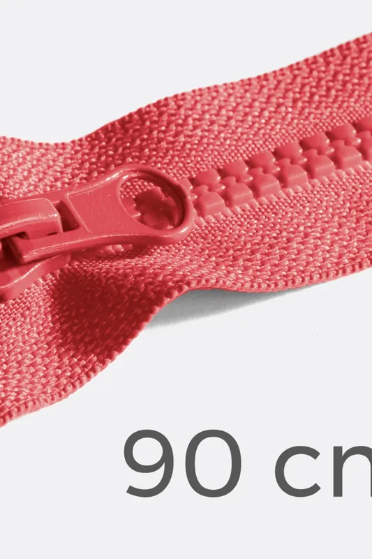 Reißverschluss teilbar 90cm Koralle D816 Sale