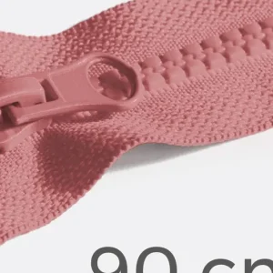 Reißverschluss teilbar 90cm Altrosa D213 Versand Am Gleichen Tag