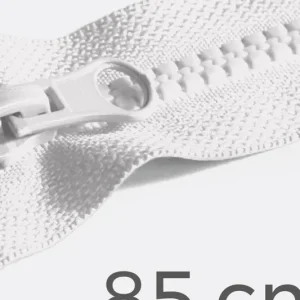 Jetzt Kaufen Reißverschluss teilbar 85cm Weiß B3