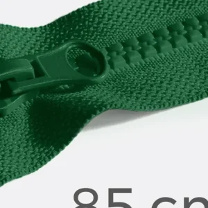 Reißverschluss teilbar 85cm Waldgrün D876 Preis Gesenkt