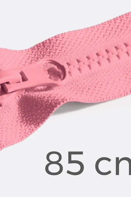 Wochenendangebot Reißverschluss teilbar 85cm Rosa D322
