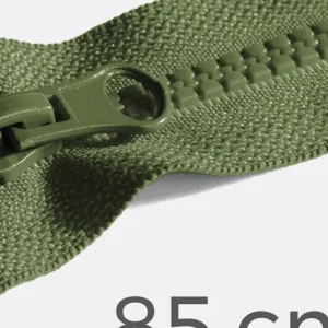 Reißverschluss teilbar 85cm Oliv D887 Online Kaufen