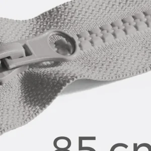 Sale Reißverschluss teilbar 85cm Mausgrau B24