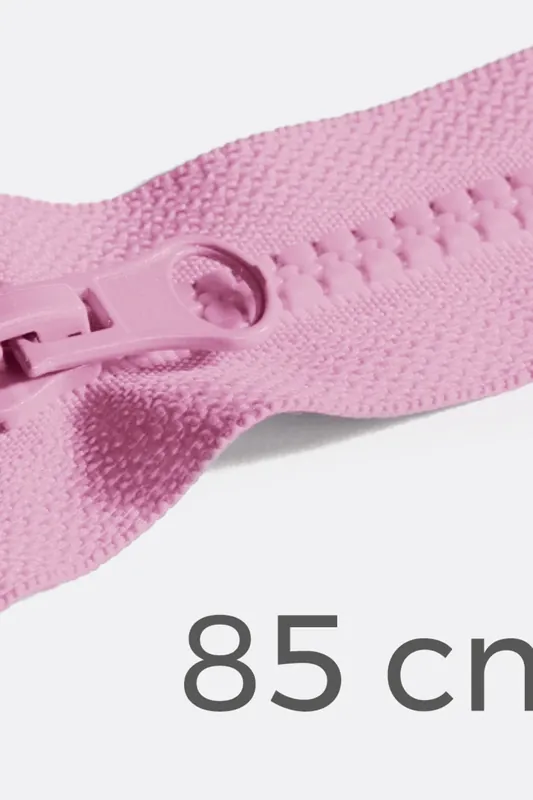 Reißverschluss teilbar 85cm Kräftiges Rosa B57 Günstig