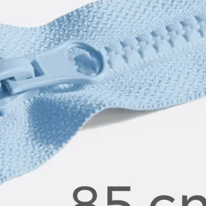Reißverschluss teilbar 85cm Hellblau B20 Top-Seller