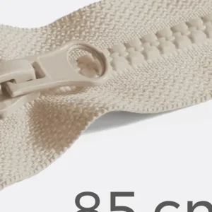 Neue Kollektion Reißverschluss teilbar 85cm Beige D371