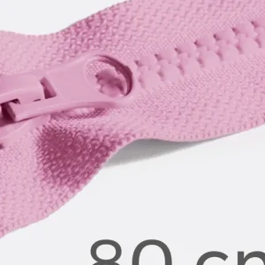 Sale Reißverschluss teilbar 80cm Kräftiges Rosa B57