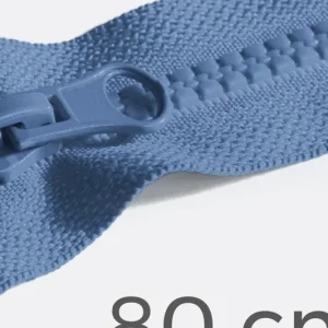 Reißverschluss teilbar 80cm Jeansblau D240 Sonderaktion