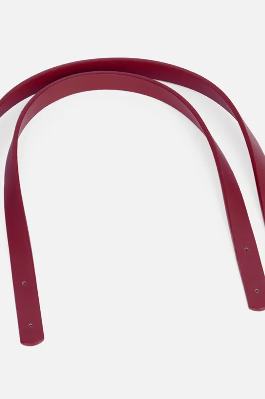 Hochwertig Taschengriffe Weinrot 60cm 2 Stück