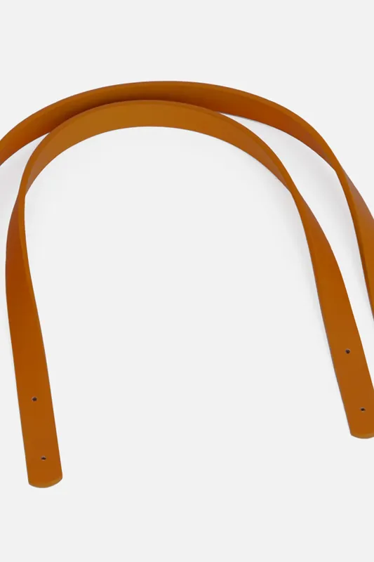 Weltweiter Versand Taschengriffe Cognac 60cm 2 Stück