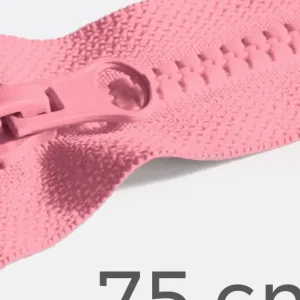 Im Trend Reißverschluss teilbar 75cm Rosa D322
