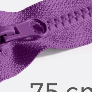 Reißverschluss teilbar 75cm Lila (Mittel) B41 Sichere Zahlung