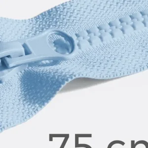 Reißverschluss teilbar 75cm Hellblau B20 Gleich Bestellen