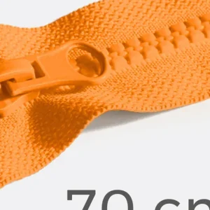 Online Kaufen Reißverschluss teilbar 70cm Orange B40