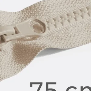 Top-Preis Reißverschluss teilbar 75cm Beige D371