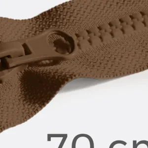 Online Kaufen Reißverschluss teilbar 70cm Schokoladenbraun D161