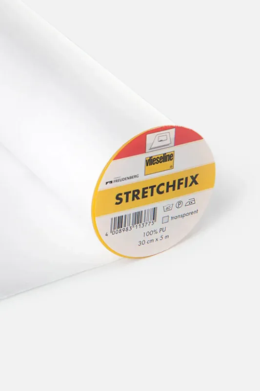 Vlieseline Stretchfix Weiß 30cm breit 5m Rolle Geld-Zurück-Garantie