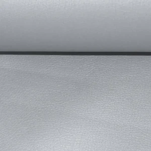 Kunstleder Glänzend Genarbt Silber Neu Im Sortiment