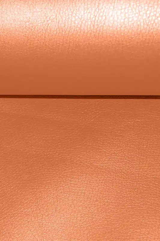 Kunstleder Glänzend Genarbt Kupfer Knallerangebot