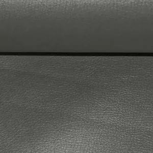 Kunstleder Glänzend Genarbt Dunkelgrau Sonderangebot