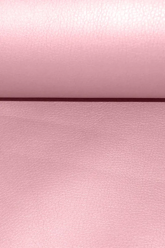 Kunstleder Glänzend Genarbt Rosé Sichere Zahlung