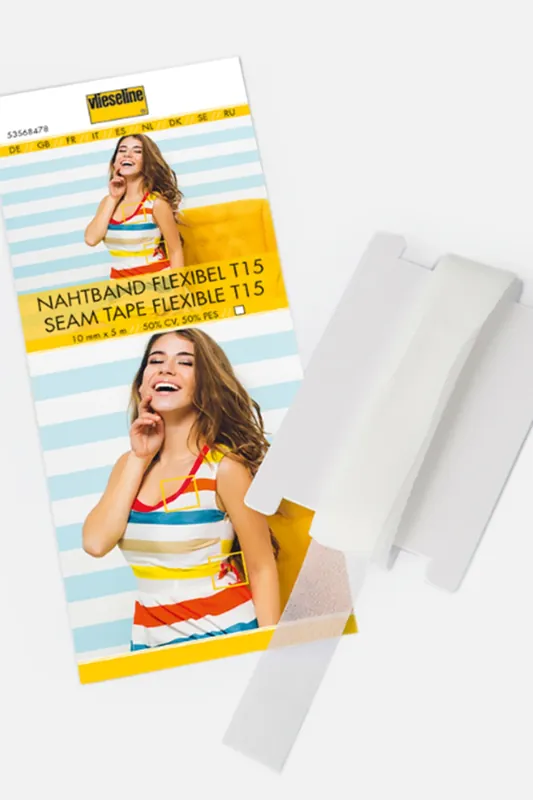 Vlieseline Nahtband Flexibel T15 Länge 5m Kostenloser Versand