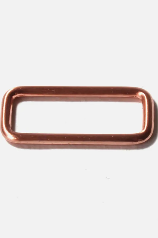 Meistverkauft Vierkantring Kupfer 25mm