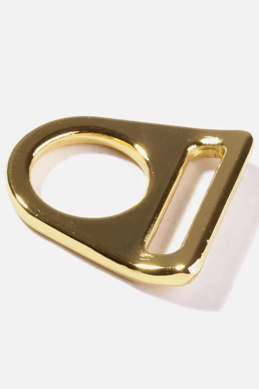 Geprüft O-Ring mit Steg Gold 25mm