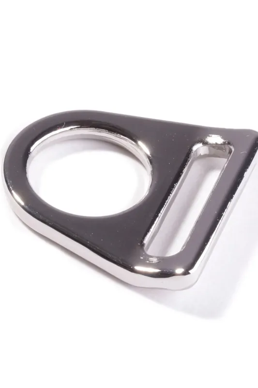 O-Ring mit Steg Silber 25mm Weltweiter Versand