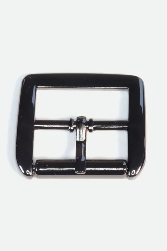 Gürtelschnalle Gunmetal 25mm Kostenloser Versand