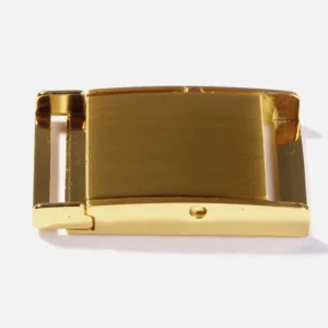 Geprüft Steckschließe Gold 25mm