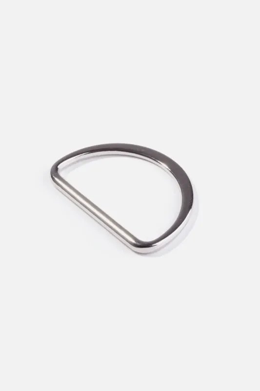 Zertifiziert D-Ring Silber 40mm