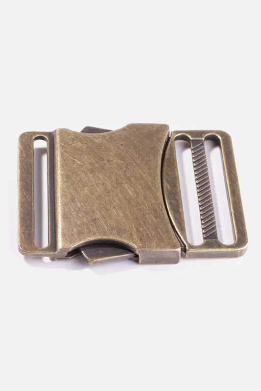 Steckschließe Messing 40mm Geprüft