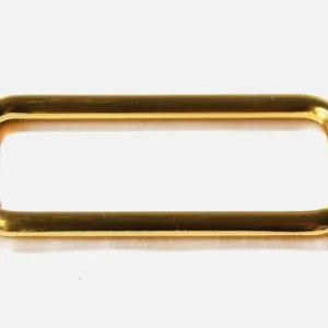 Premium Vierkantring Gold 40mm