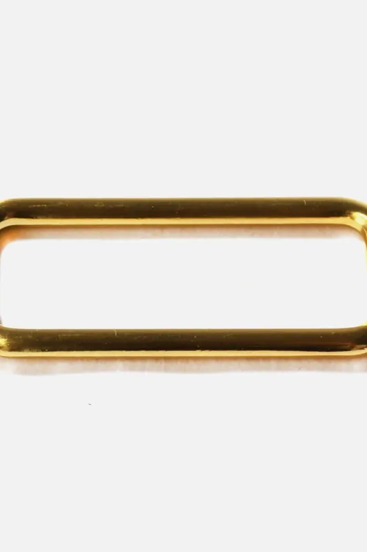 Premium Vierkantring Gold 40mm