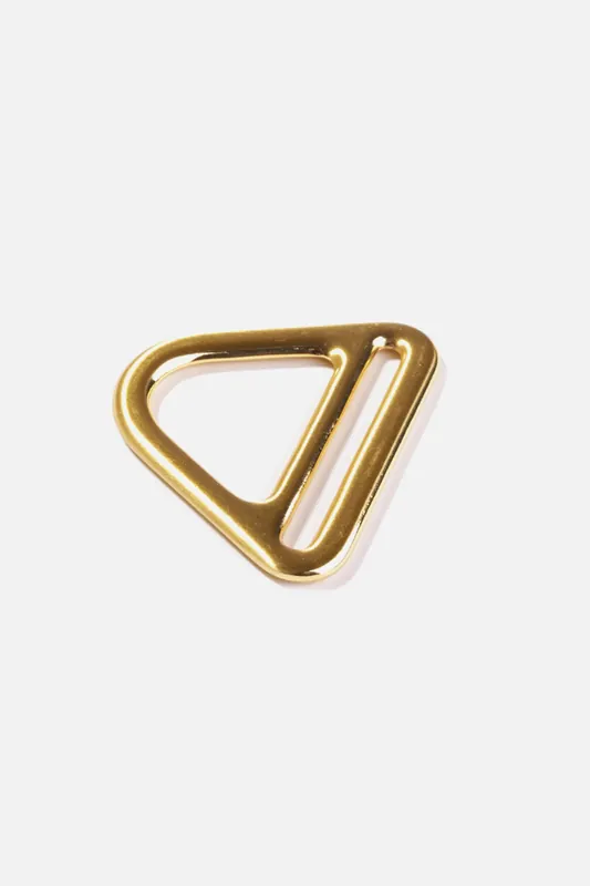 D-Ring mit Steg Gold 40mm Weltweiter Versand