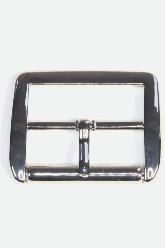 Kostenloser Versand Gürtelschnalle Silber 40mm