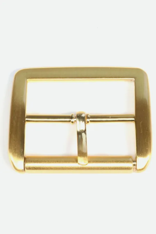 Gürtelschnalle Gold 40mm Preis Gesenkt