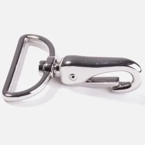 Taschenkarabiner Silber 40mm Preisreduziert