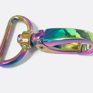 Begrenztes Angebot Taschenkarabiner Regenbogen 25mm