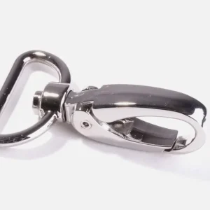 Taschenkarabiner Silber 25mm Zertifiziert