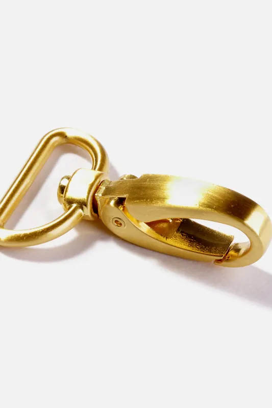 Großhandel Taschenkarabiner Gold 25mm